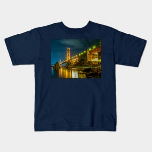 San Francisco Bridge Golden Gate Kids T-Shirt